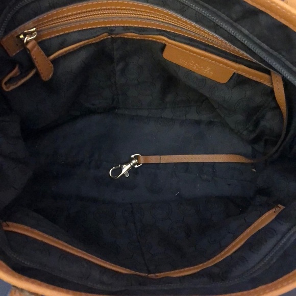 Michael Kors Kempton nylon tote handbag purse (VV) - Picture 9 of 10